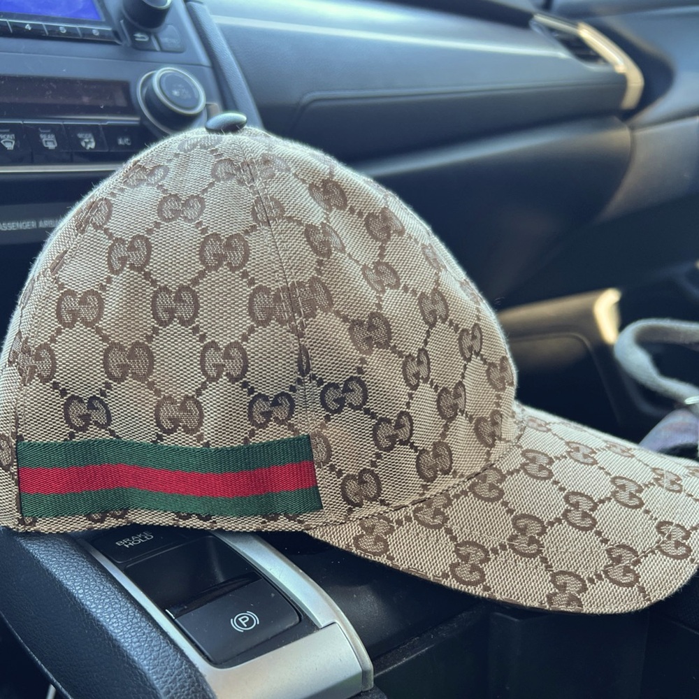 UNISEX brown GUCCI hat